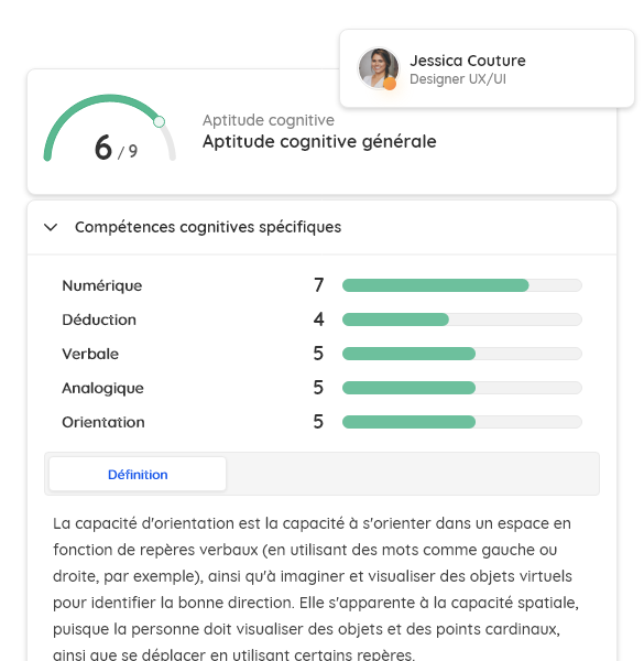 Hire Cognitive Ability (600) FR
