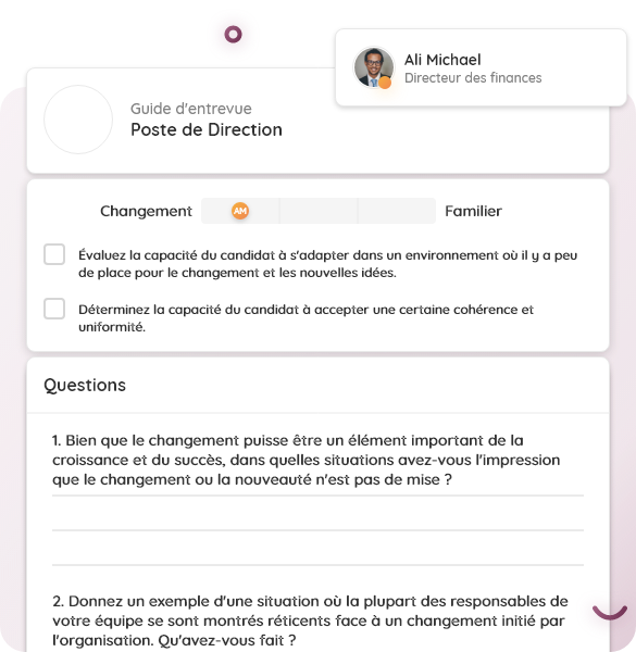 Hire Interview Guide (600) FR